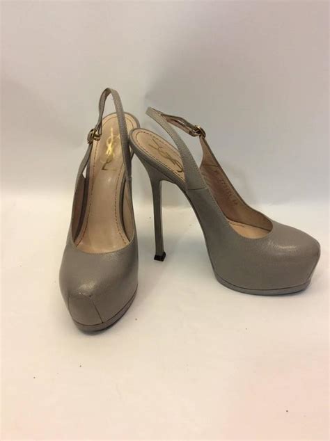 ysl gray shoes|ysl shoes price.